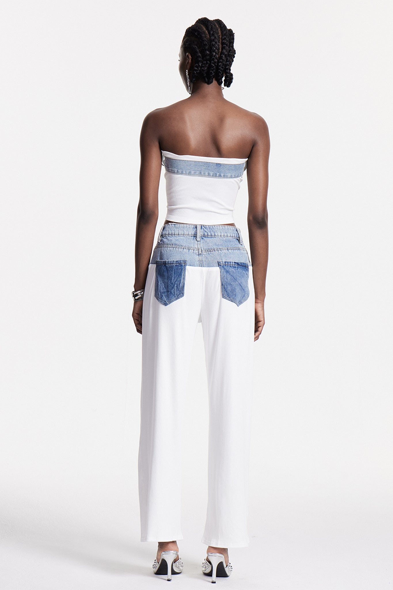 Shop  beautiful dress - Perfect for special occasions | Chiyembekezo Strapless Knit Pants Set