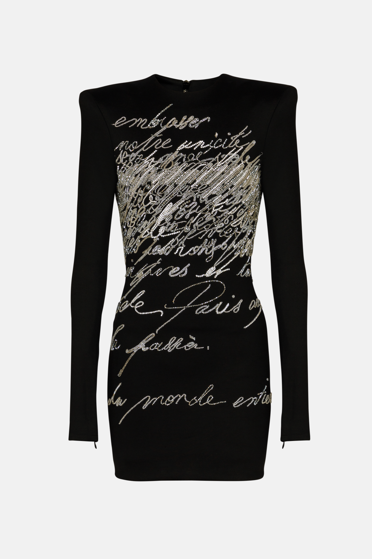 Shop  beautiful dress - Perfect for special occasions | Choca Letter Embroidery Mini Dress