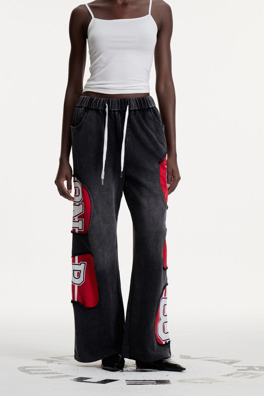 Ellalabel Conchobhar Stripe Print Pants - Crafted from High-quality Fabrication - Designed for Elegant Occasions.