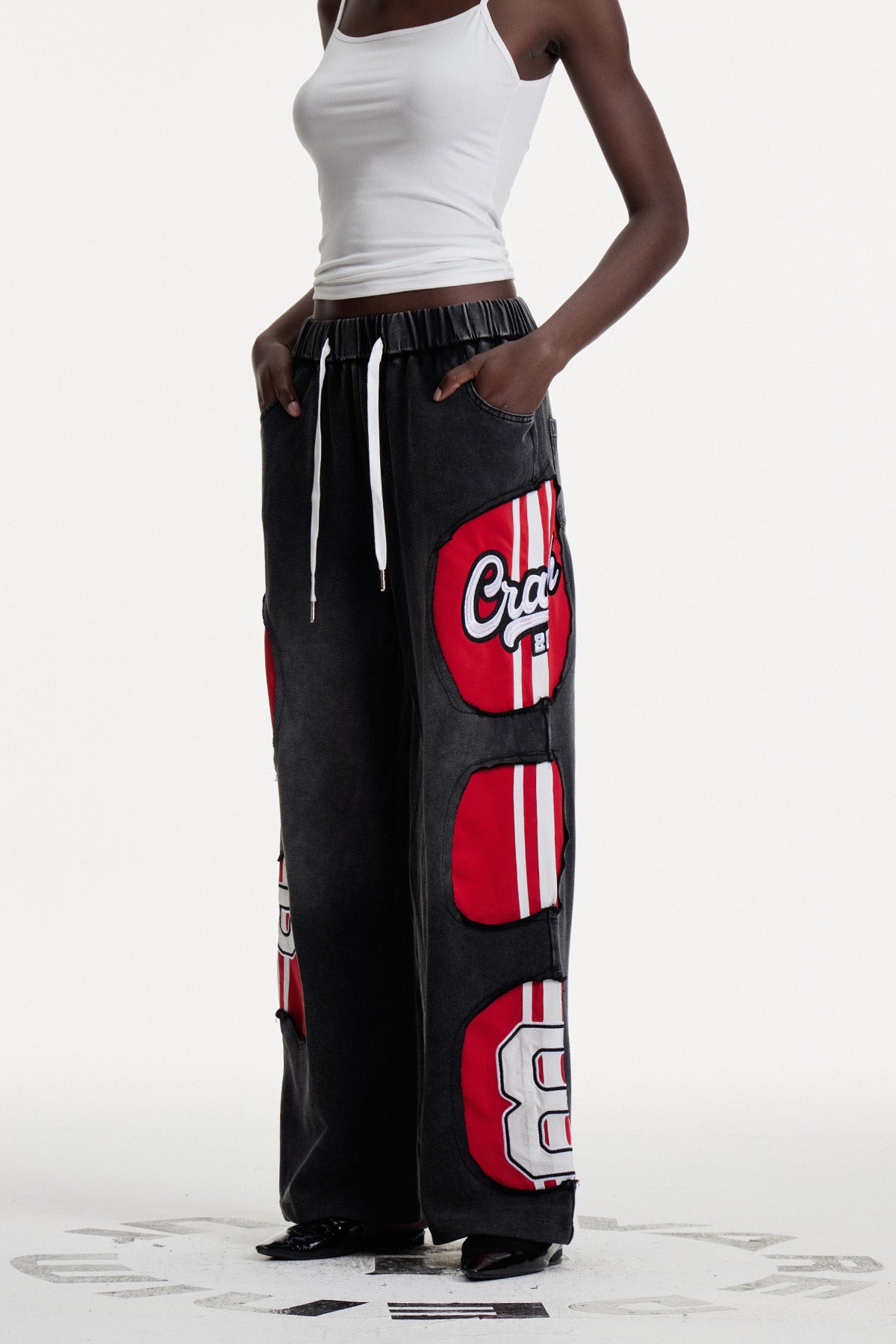 Conchobhar Stripe Print Pants