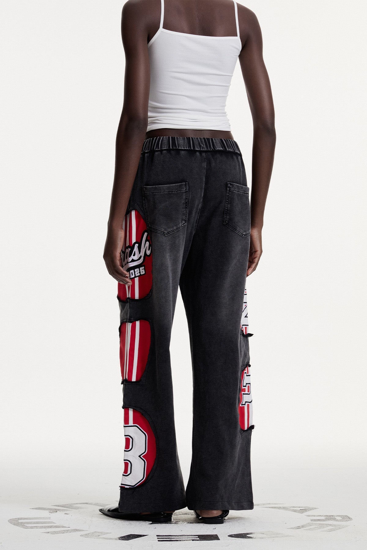 Conchobhar Stripe Print Pants - Stylish beautiful dress for special occasions | Buy Online