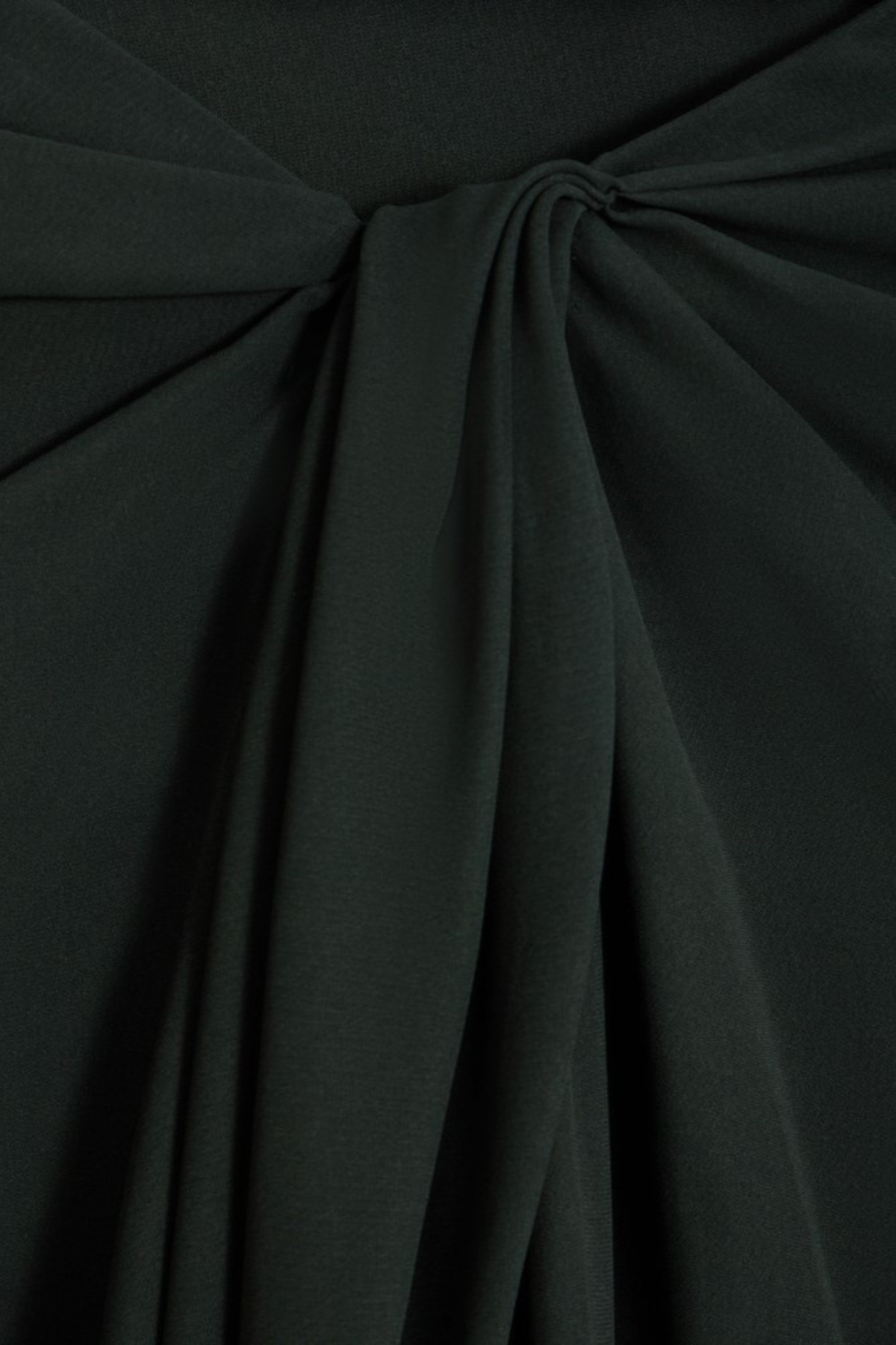 judith Halter Twisted Skirt Two Piece Set - Black