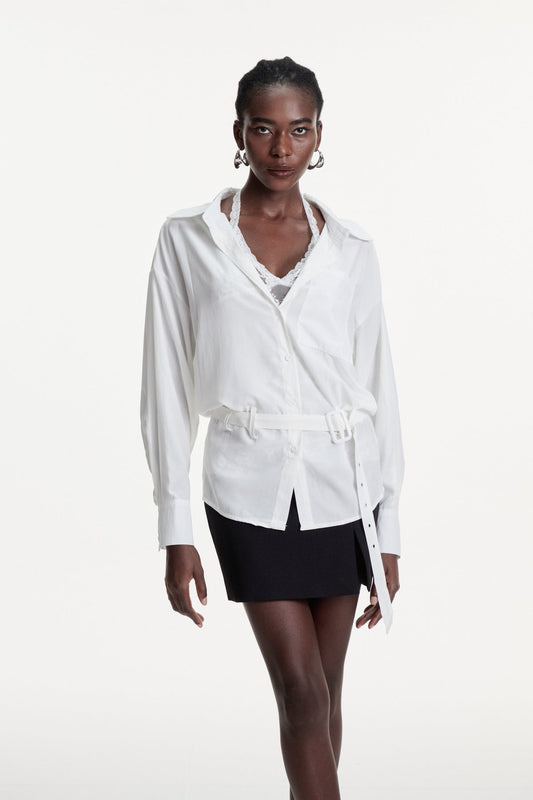 Ellalabel Daleyza Long Sleeve Shirt - Crafted from High-quality Fabrication- Ideal for Wedding Guest and Formal Galas.