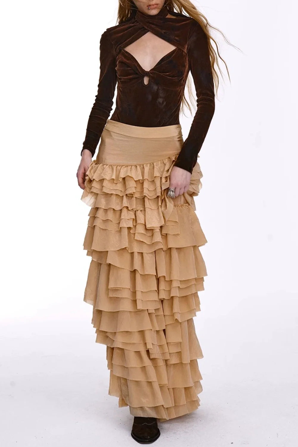 Edgar Knot Cutout Bodysuit