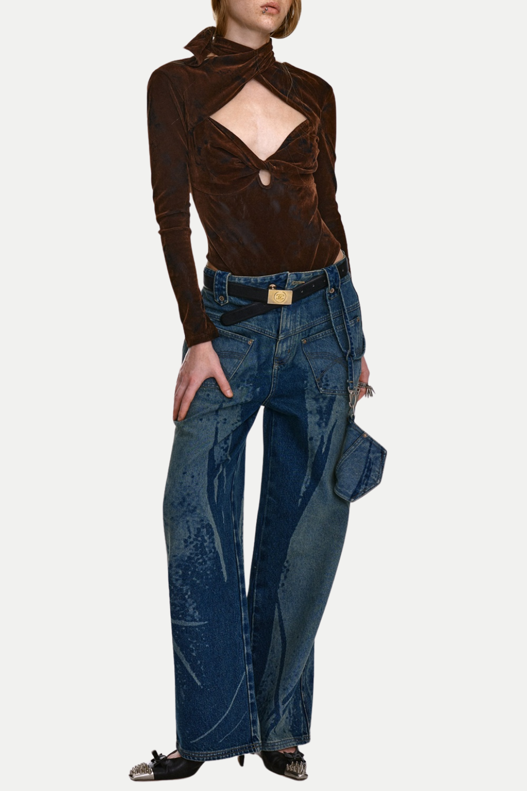 Edgar Knot Cutout Bodysuit