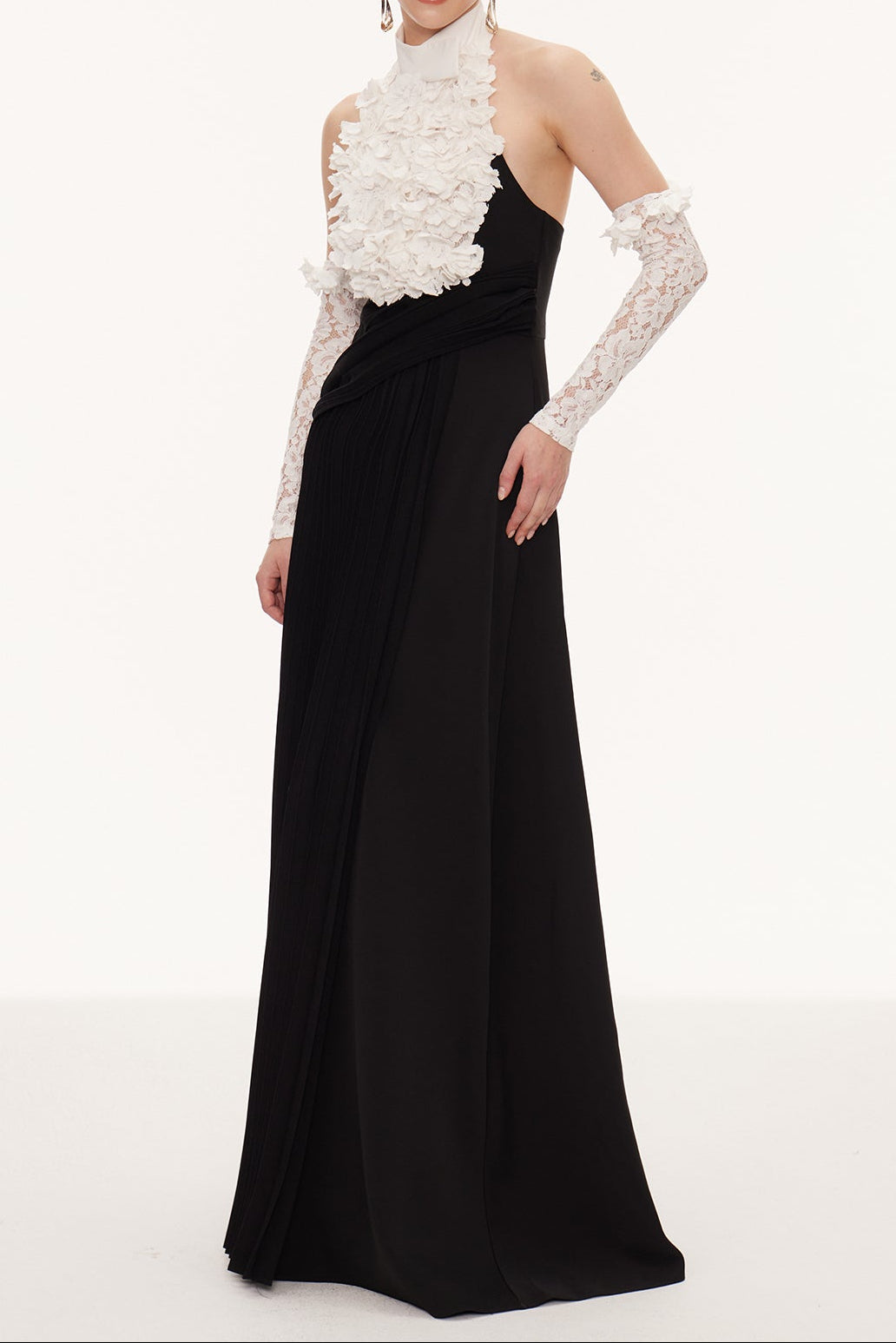 patricia Flower Ruch Maxi Dress