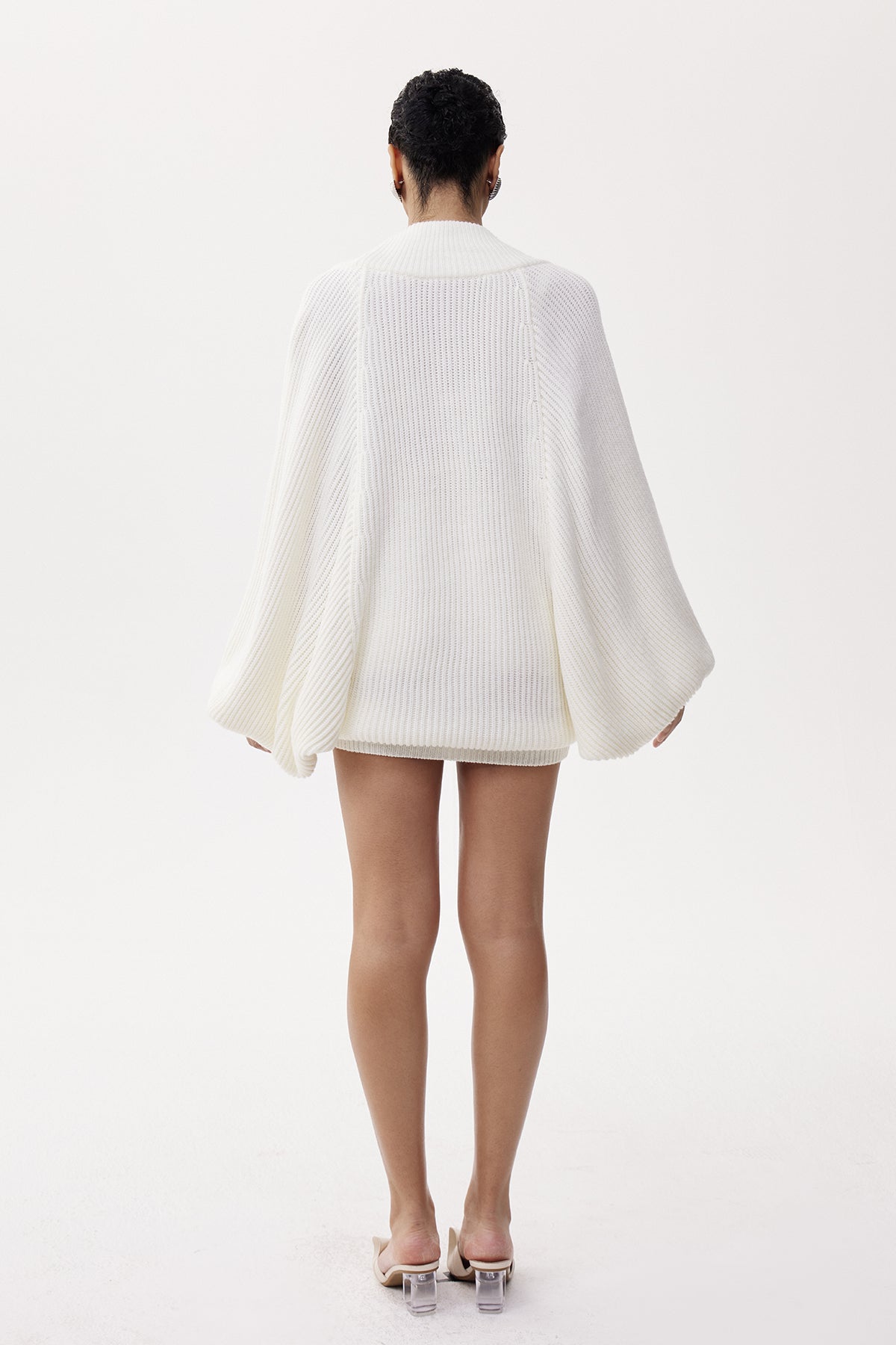 yuri Lace Knit Skirt Set