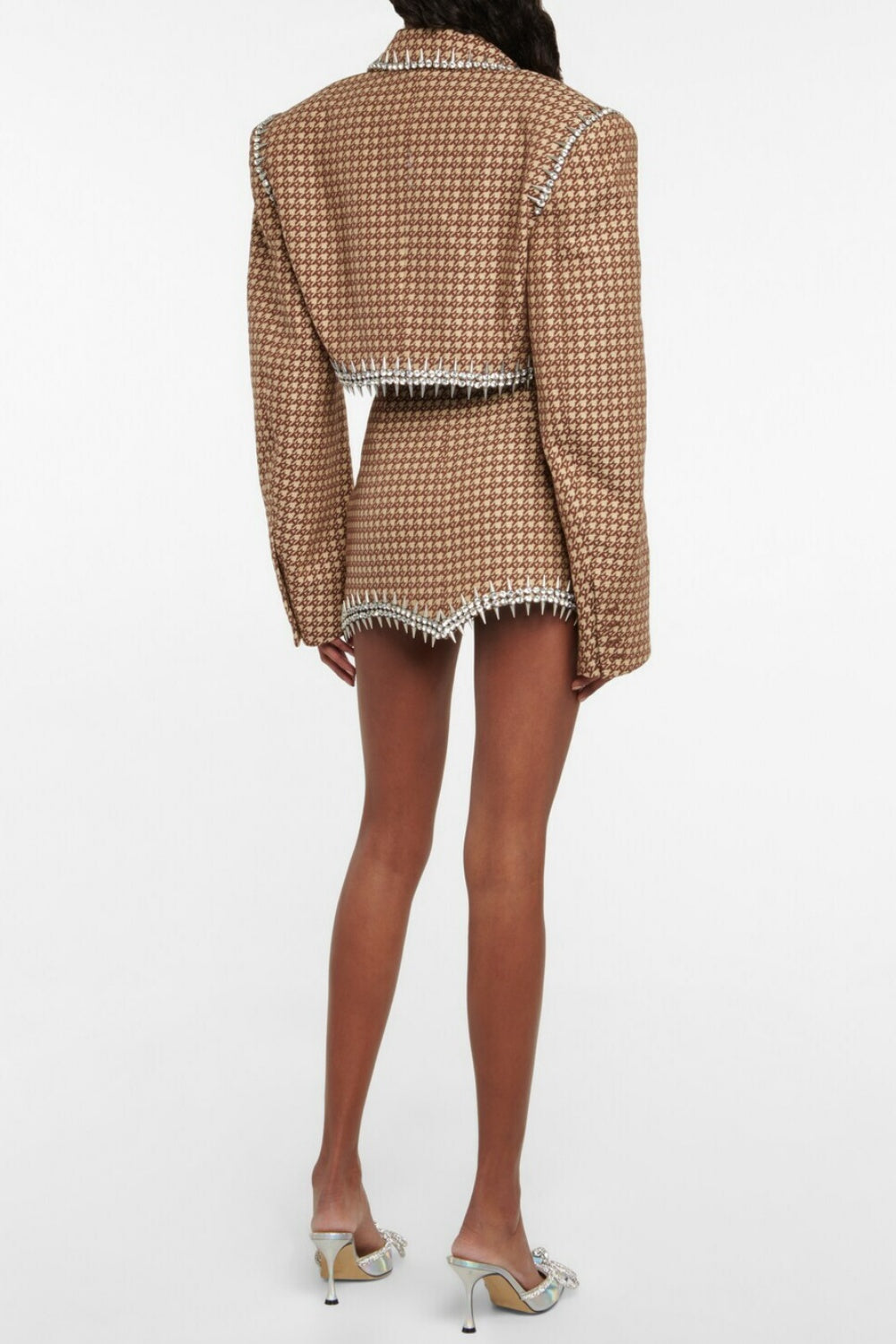 Shop  red dress - Perfect for special occasions | Frederica Crystal-embellished Blazer Set