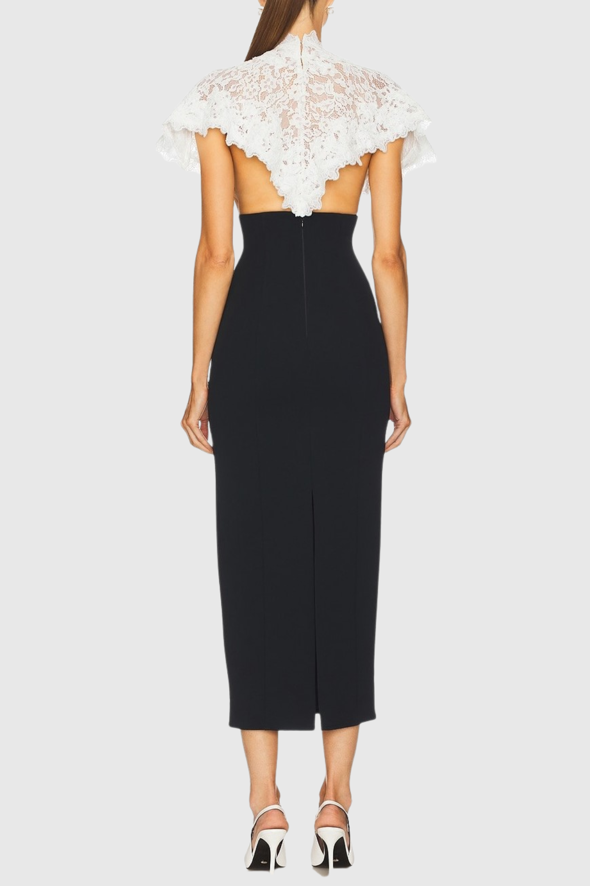 Shop  beautiful midi - Perfect for special occasions | sebastiane Lace Shawl Midi Skirt Set