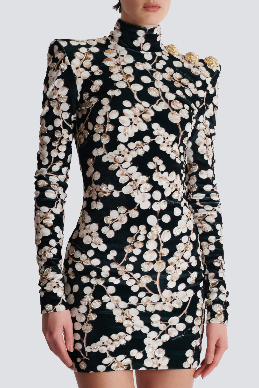 Shop  red dress - Perfect for special occasions | Nette Redcurrant Print Velvet Mini Dress