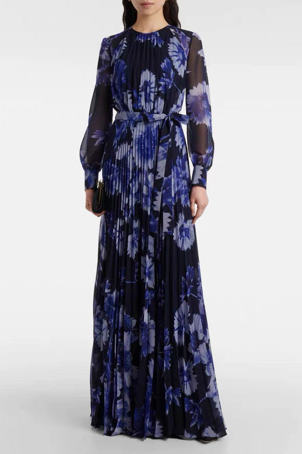 candance v-neck silk maxi dress in black