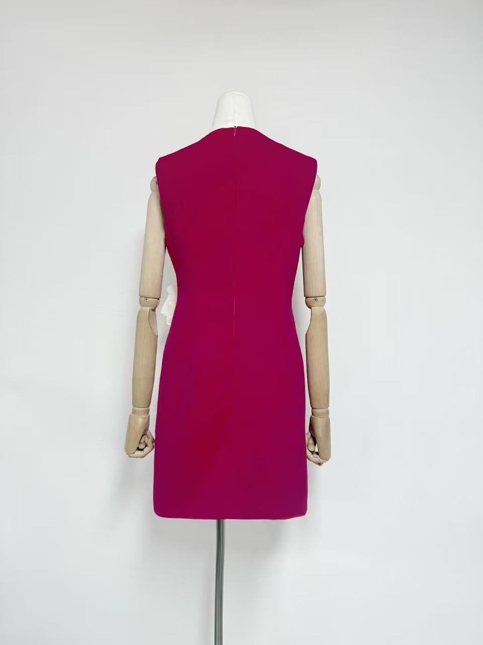 elizabeth 3d flower embellished Mini Dress in Black