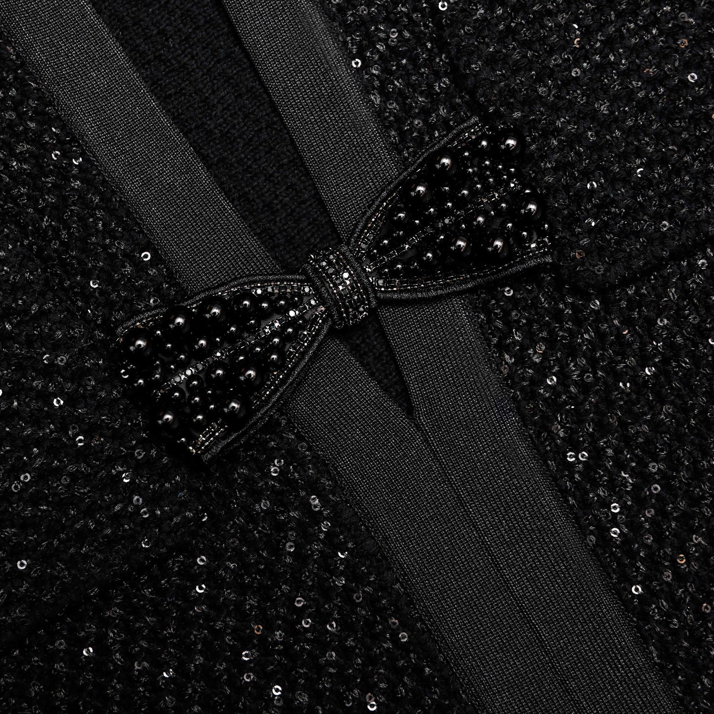 Shop  red dress - Perfect for special occasions | Isabella Black Sequin Knit Tailored Midi Dress