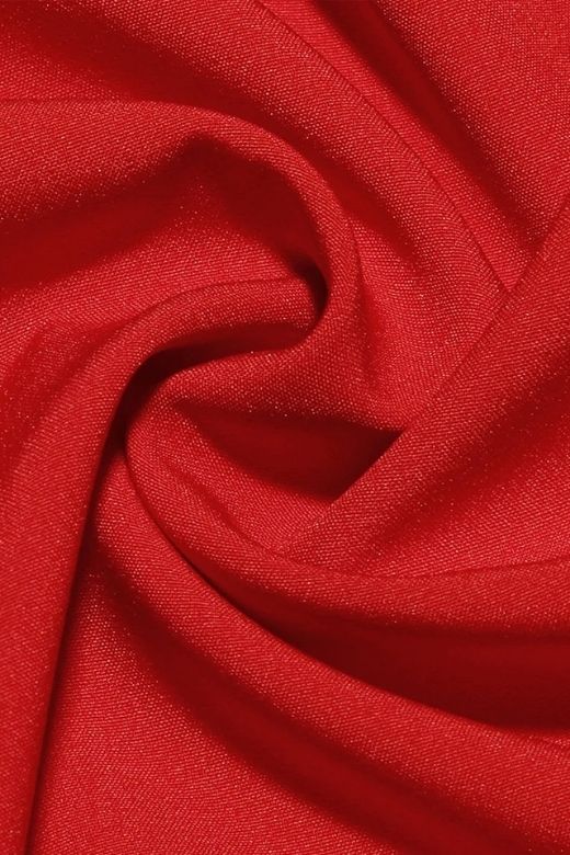 Lynsie Midi Dress - Lipstick Red