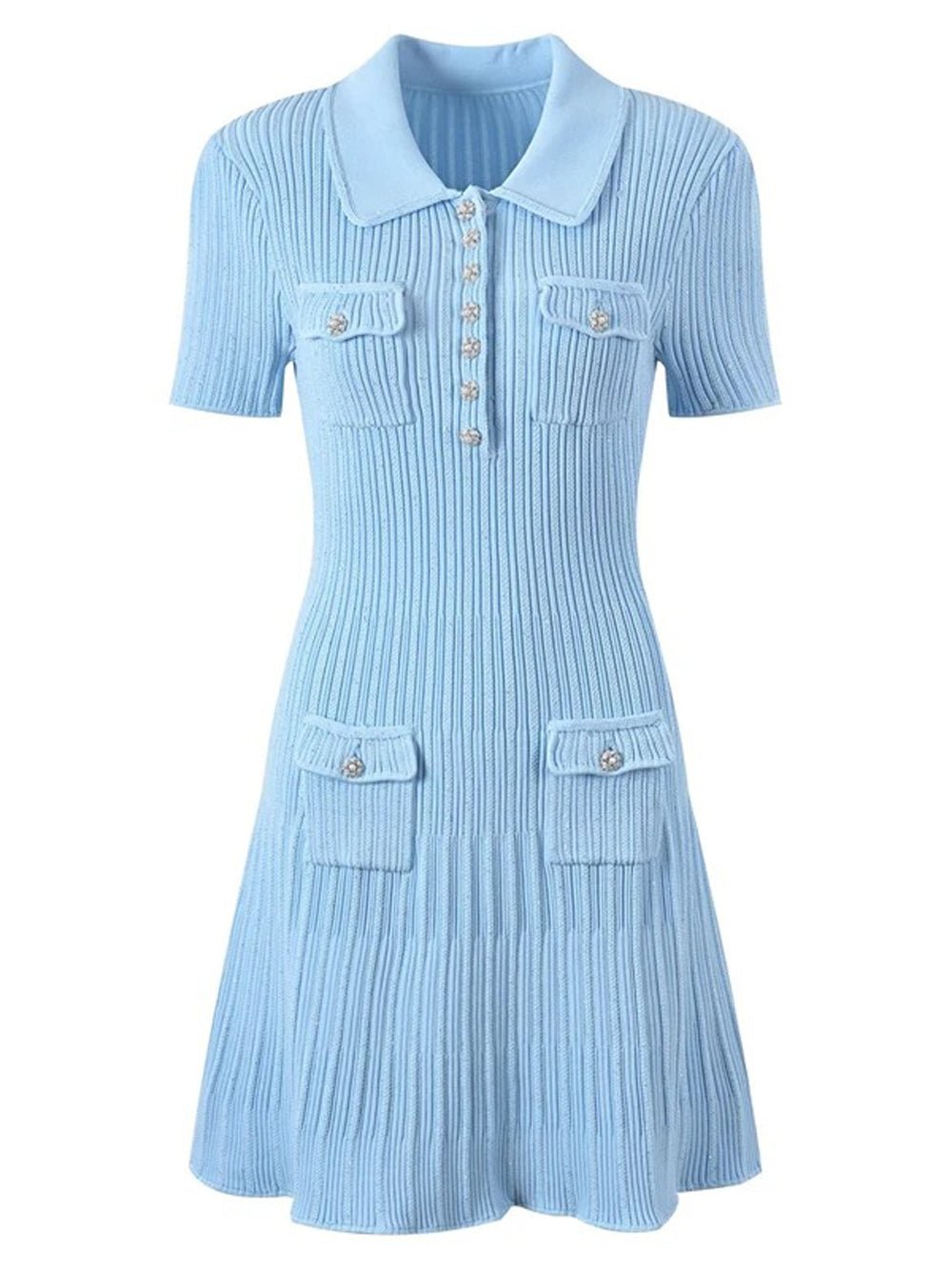 Caitlin Knitted Mini Dress