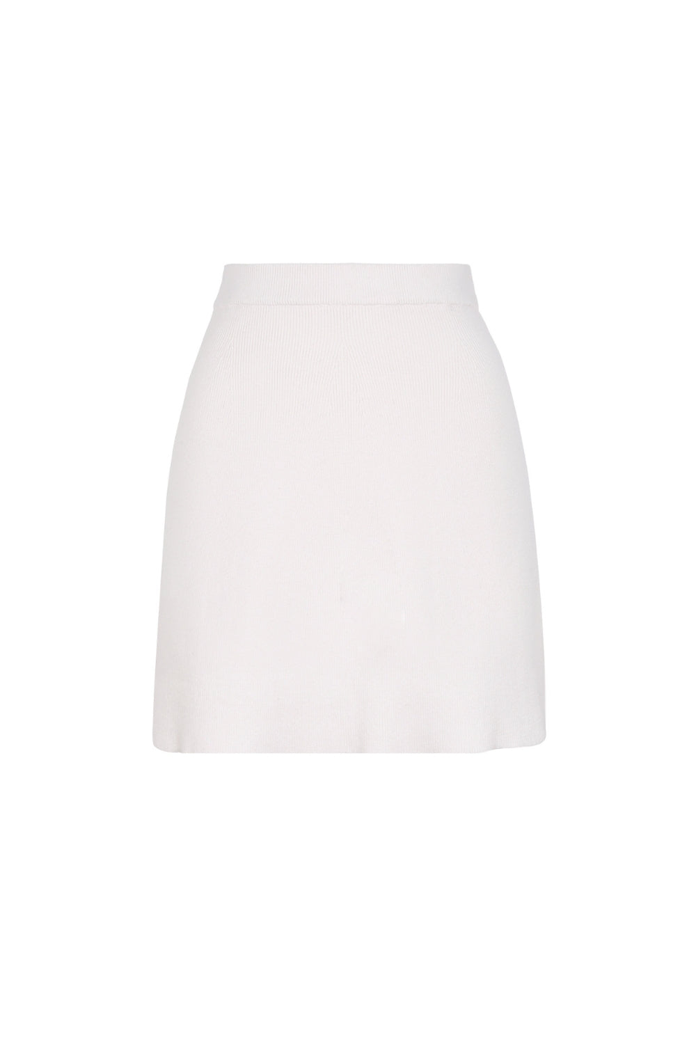 kristin Cream Sequin Knit mini skirt