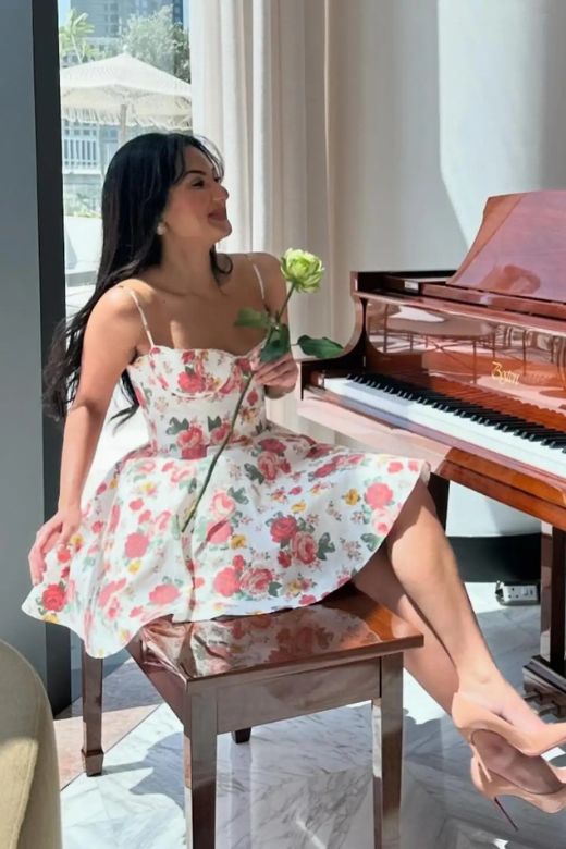 Shop  red dress - Perfect for special occasions | Mavis Mini Dress - Velvet Red Wine